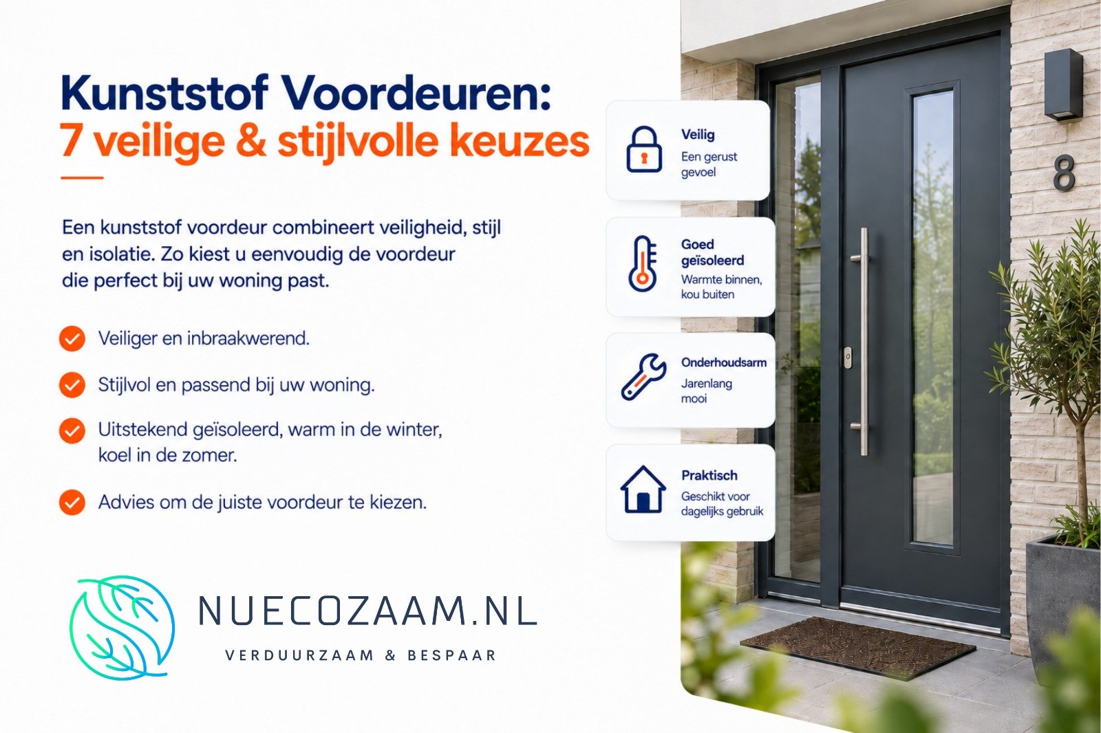 Kunststof Voordeuren Twente en Overijssel